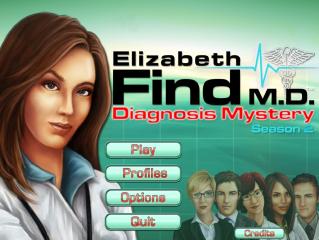 Elizabeth Find M.D. - Diagnosis Mystery - Season 2 Title Screen